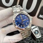 Perfect Replica Vacheron Constantin 47040 Blue Face Stainless Steel Case 42mm Watch